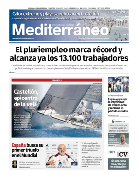 Cover of El Periodico Mediterraneo