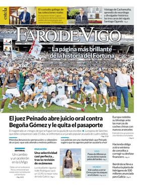 Cover of Faro de Vigo