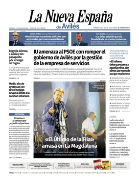 Cover of La Nueva Espana (Aviles)
