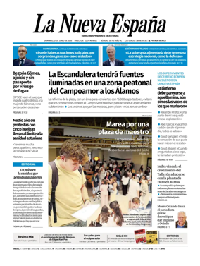 Cover of La Nueva Espana (Oviedo)