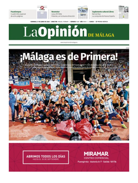 Cover of La Opinion de Malaga