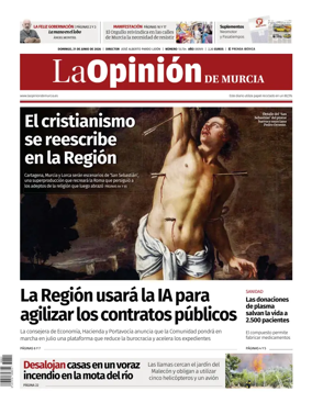 Cover of La Opinion de Murcia