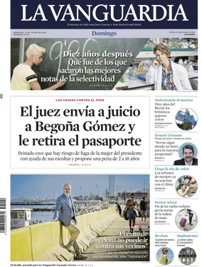 Cover of La Vanguardia (1st Edition)