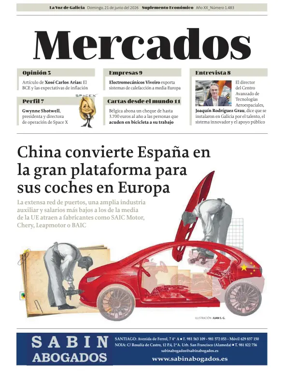 Cover of La Voz de Galicia (Ourense) - Mercados