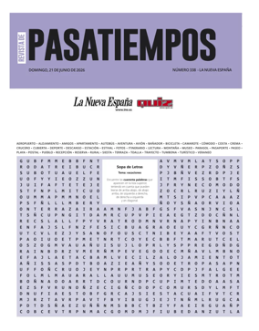 Cover of Pasatiempos | La Nueva Espana