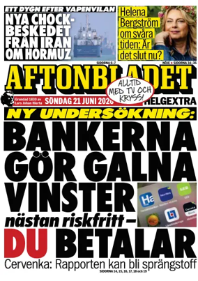 Cover of Aftonbladet