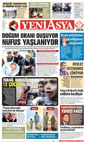 Cover of Yeni Asya