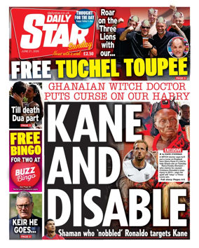 Cover of Daily Star Sunday