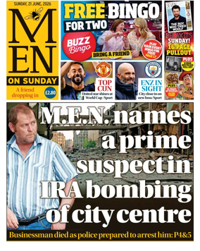 Cover of Manchester Evening News