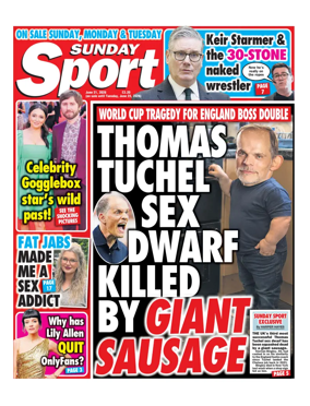 Cover of Sunday Sport