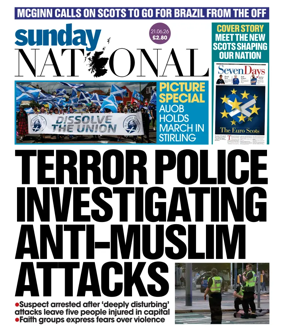 Cover of The National (Scotland)