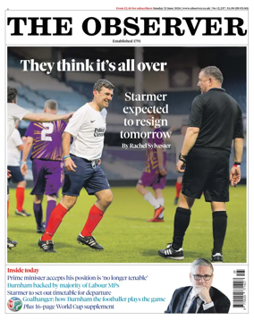Cover of The Observer