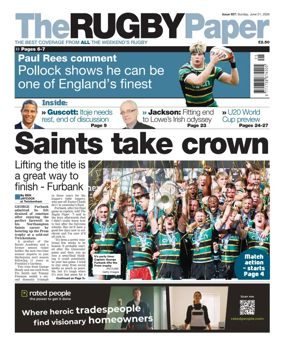 Cover of The Rugby Paper