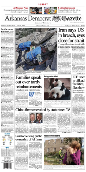 Cover of Arkansas Democrat-Gazette