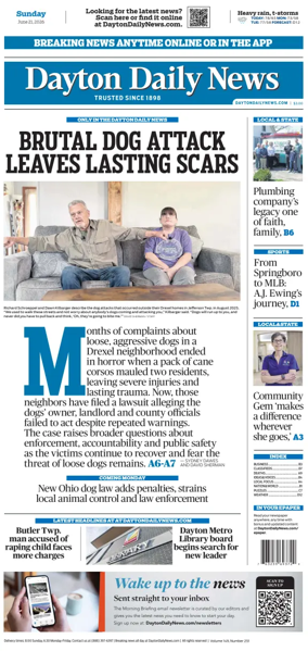 Cover of Dayton Daily News