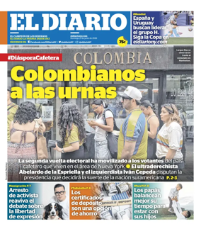 Cover of El Diario