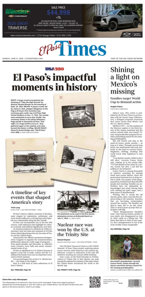 Cover of El Paso Times