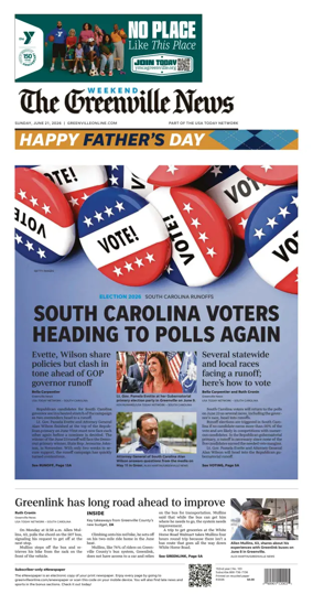 Cover of The Greenville News