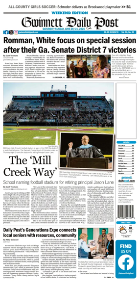 Cover of Gwinnett Daily Post