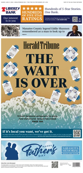 Cover of Herald-Tribune
