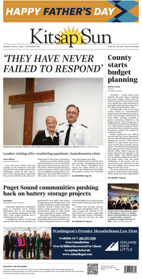 Cover of Kitsap Sun