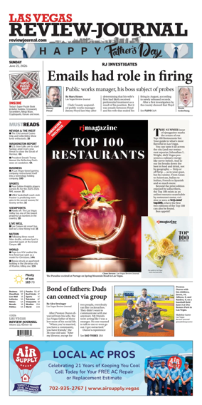 Cover of Las Vegas Review-Journal (Sunday)