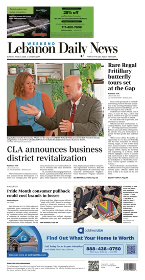 Cover of Lebanon Daily News