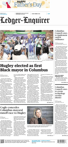 Cover of Ledger-Enquirer (Sunday)