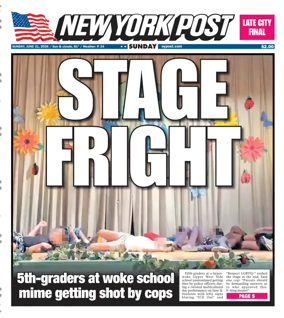 Cover of New York Post