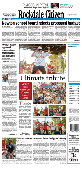 Cover of Rockdale Citiizen
