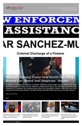 Cover of Tampa Free Press