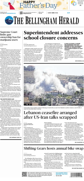 Cover of The Bellingham Herald (Sunday)