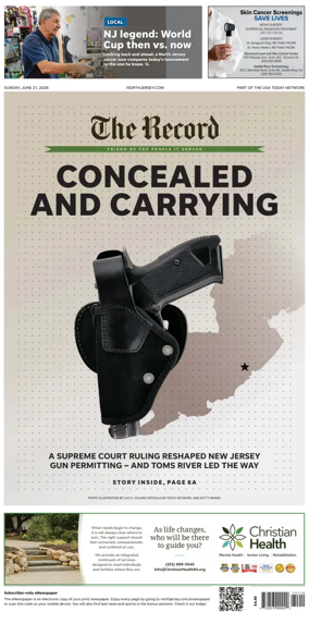 Cover of The Bergen Record