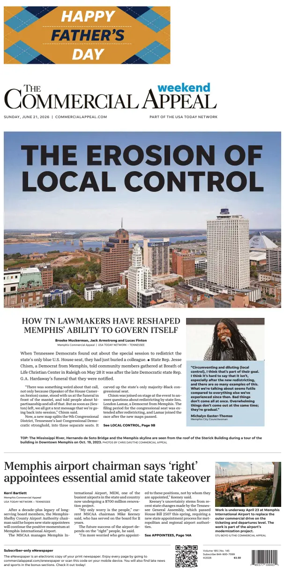 Cover of The Commercial Appeal