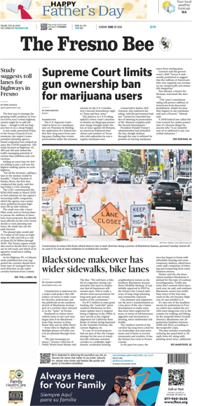 Cover of The Fresno Bee (Sunday)