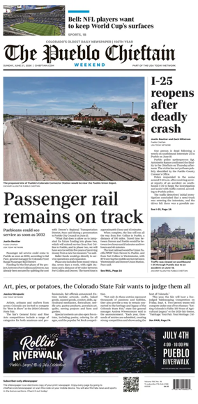 Cover of The Pueblo Chieftain