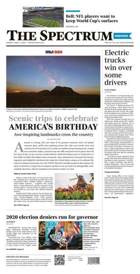 Cover of The Spectrum & Daily News