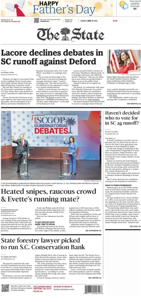 Cover of The State (Sunday)