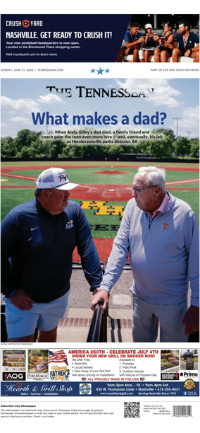 Cover of The Tennessean