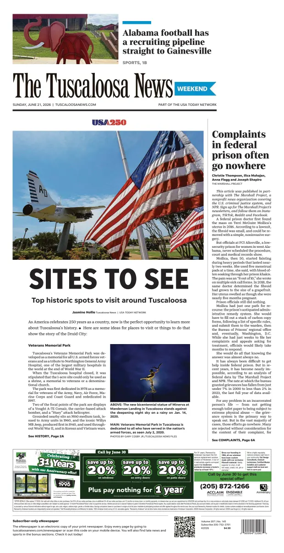 Cover of The Tuscaloosa News