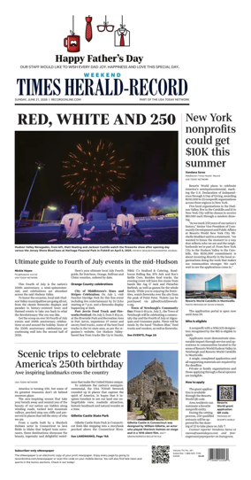 Cover of Times Herald-Record