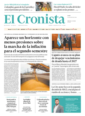 Cover of El Cronista
