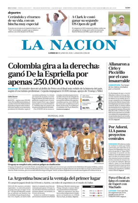 Cover of La Nacion