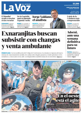 Cover of La Voz del Interior