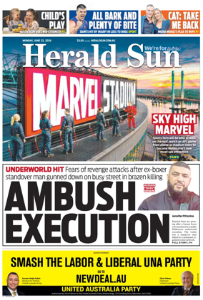 Cover of Herald Sun