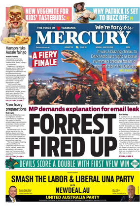 Cover of Mercury (Hobart)
