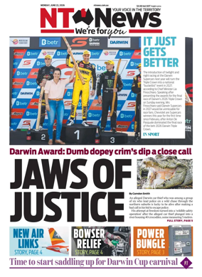 Cover of NT News