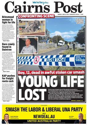 Cover of The Cairns Post