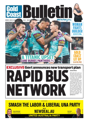 Cover of The Gold Coast Bulletin