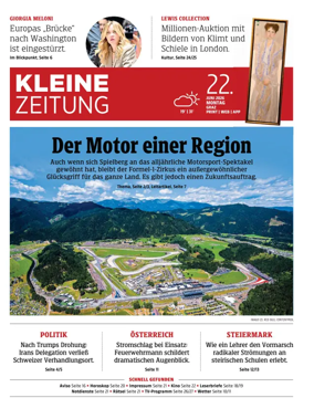 Cover of Kleine Zeitung Steiermark